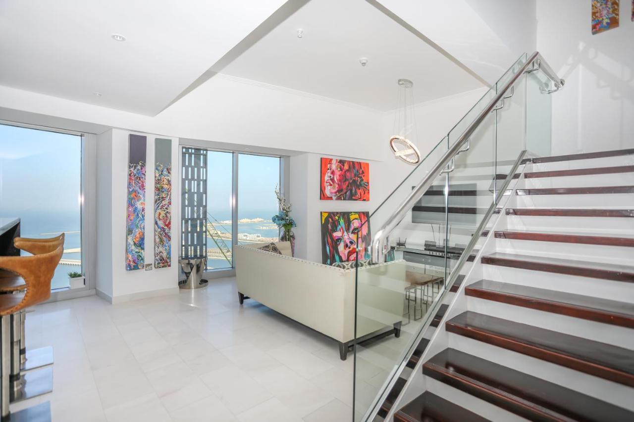 Penthouse In Dubai Marina , Cayan Tower , Sea View Lägenhet Exteriör bild