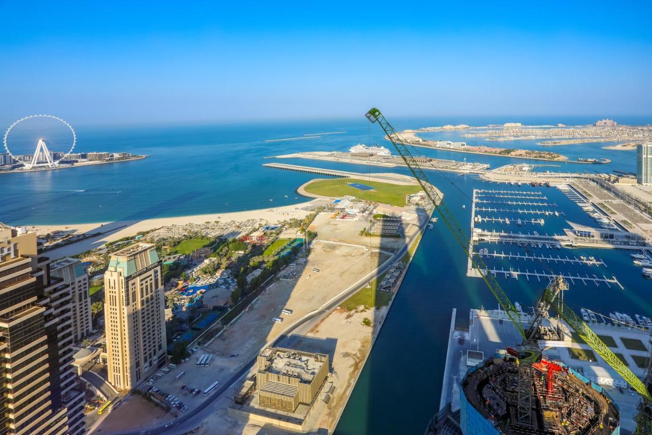 Penthouse In Dubai Marina , Cayan Tower , Sea View Lägenhet Exteriör bild