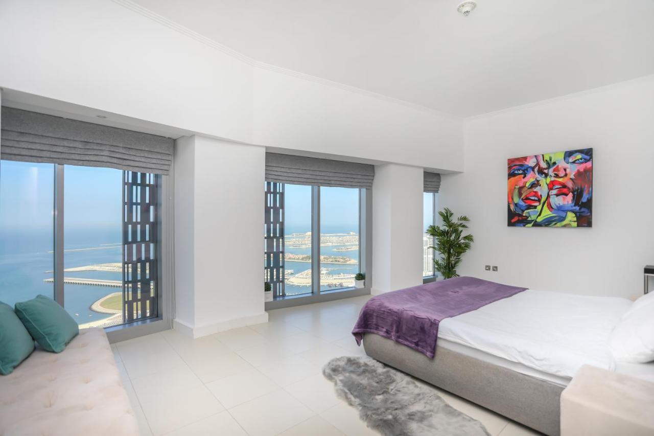 Penthouse In Dubai Marina , Cayan Tower , Sea View Lägenhet Exteriör bild