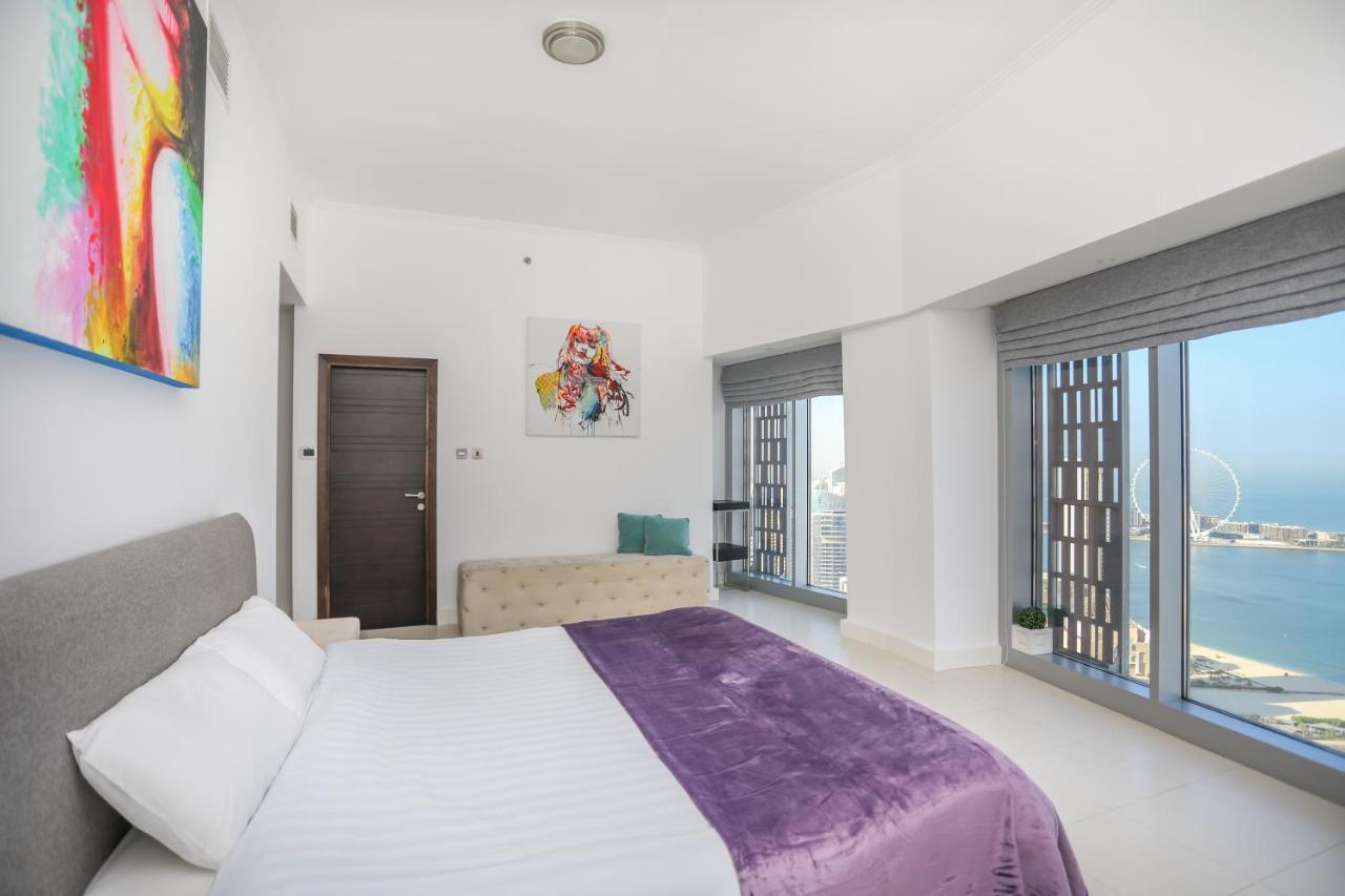 Penthouse In Dubai Marina , Cayan Tower , Sea View Lägenhet Exteriör bild