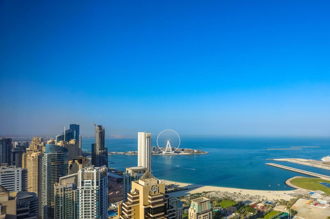 Penthouse In Dubai Marina , Cayan Tower , Sea View Lägenhet Exteriör bild