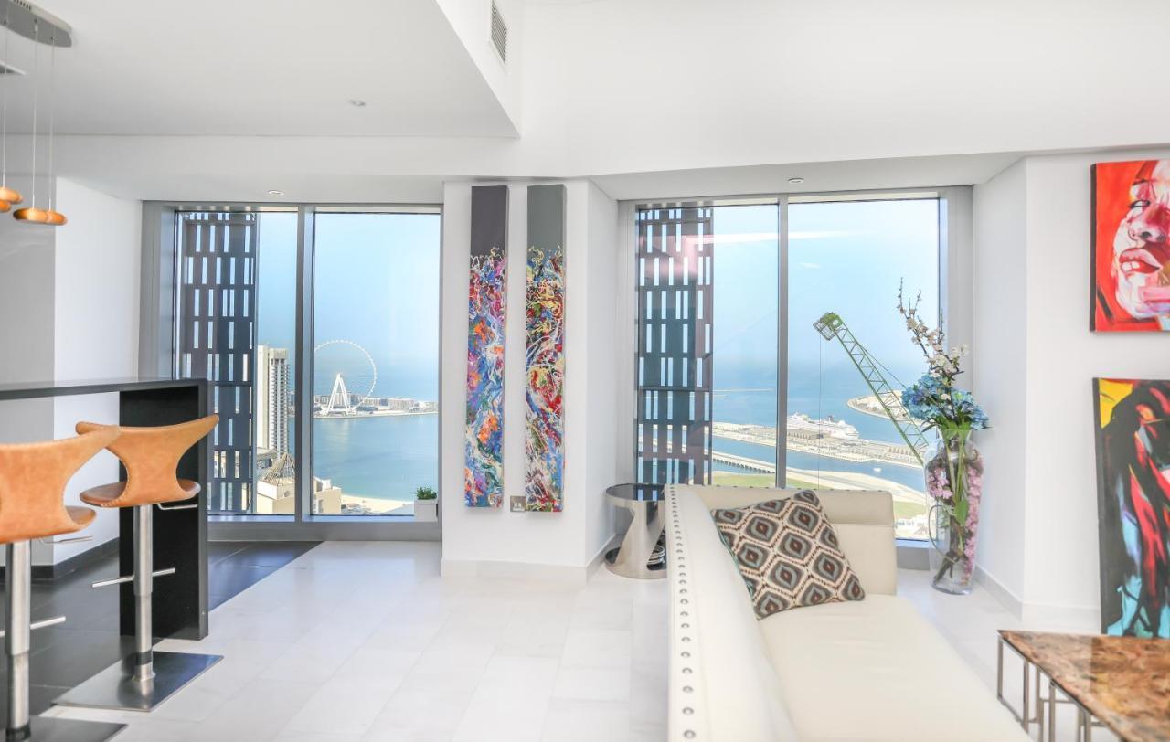 Penthouse In Dubai Marina , Cayan Tower , Sea View Lägenhet Exteriör bild