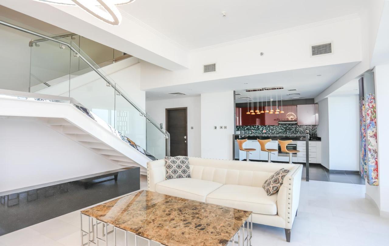 Penthouse In Dubai Marina , Cayan Tower , Sea View Lägenhet Exteriör bild
