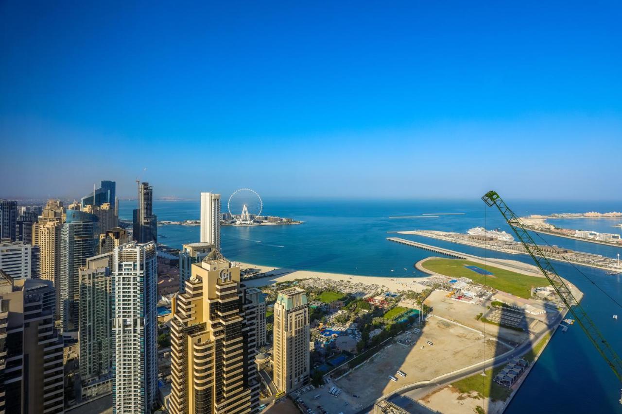 Penthouse In Dubai Marina , Cayan Tower , Sea View Lägenhet Exteriör bild