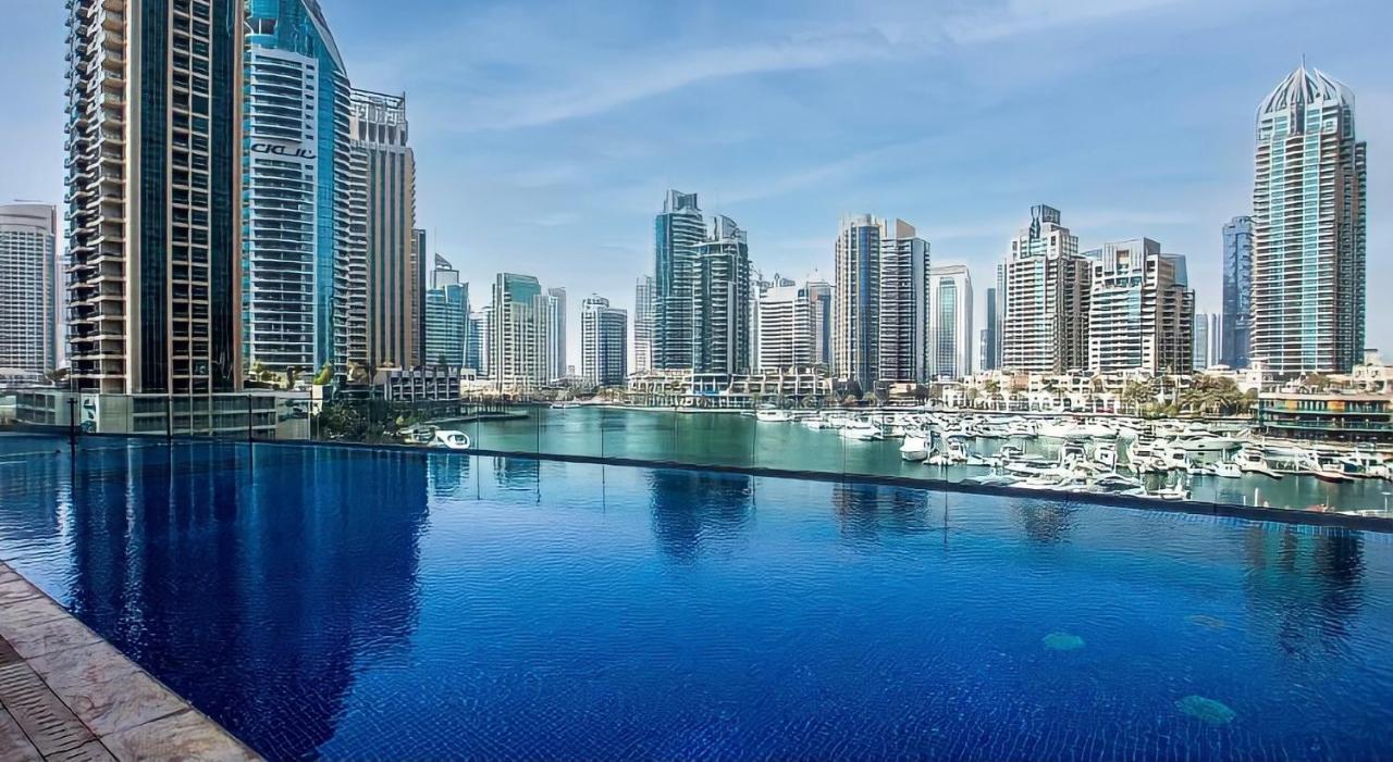 Penthouse In Dubai Marina , Cayan Tower , Sea View Lägenhet Exteriör bild